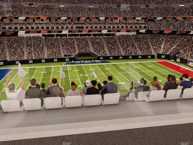 Seating view for Allegiant Stadium Section West Suite 2055