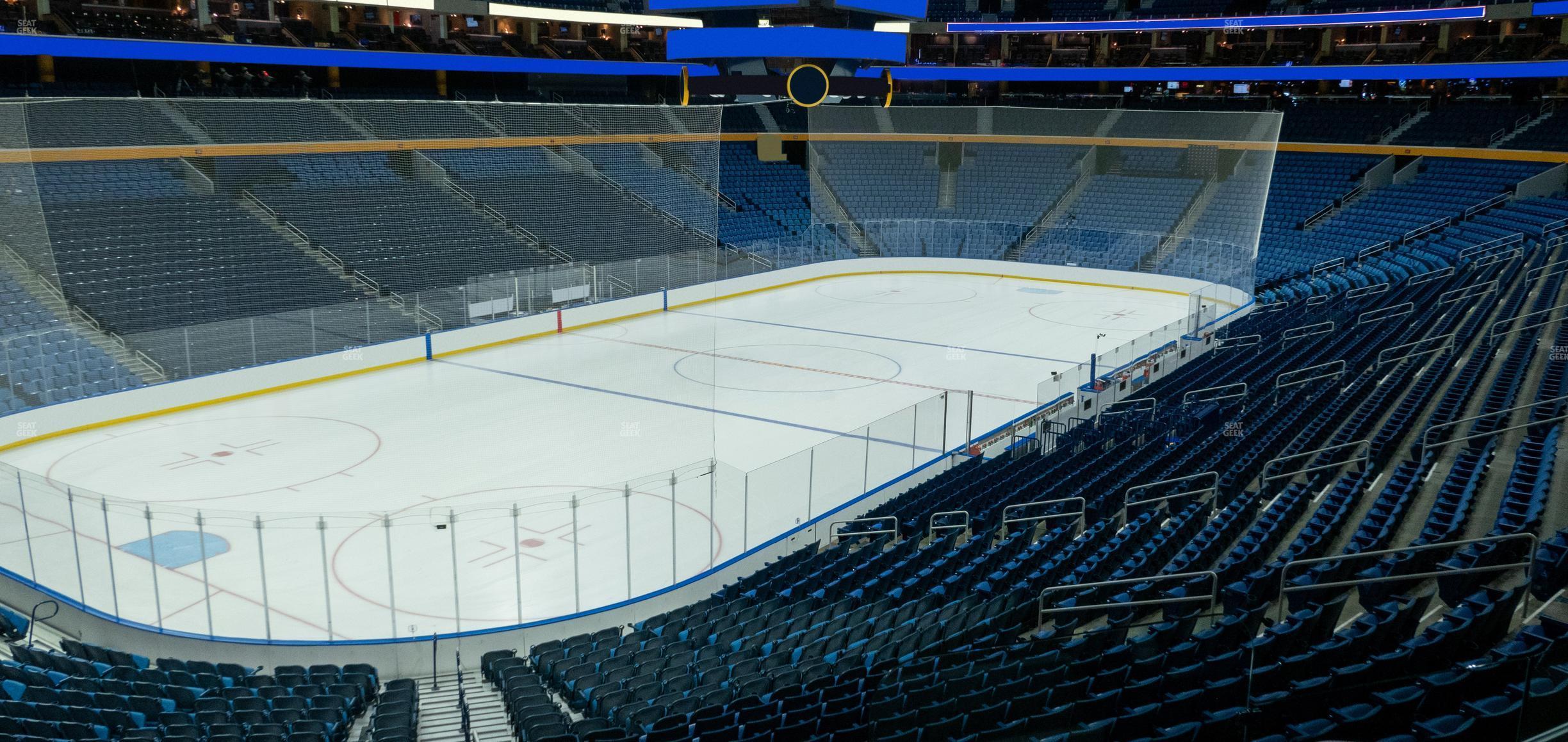 Seating view for KeyBank Center Section 212