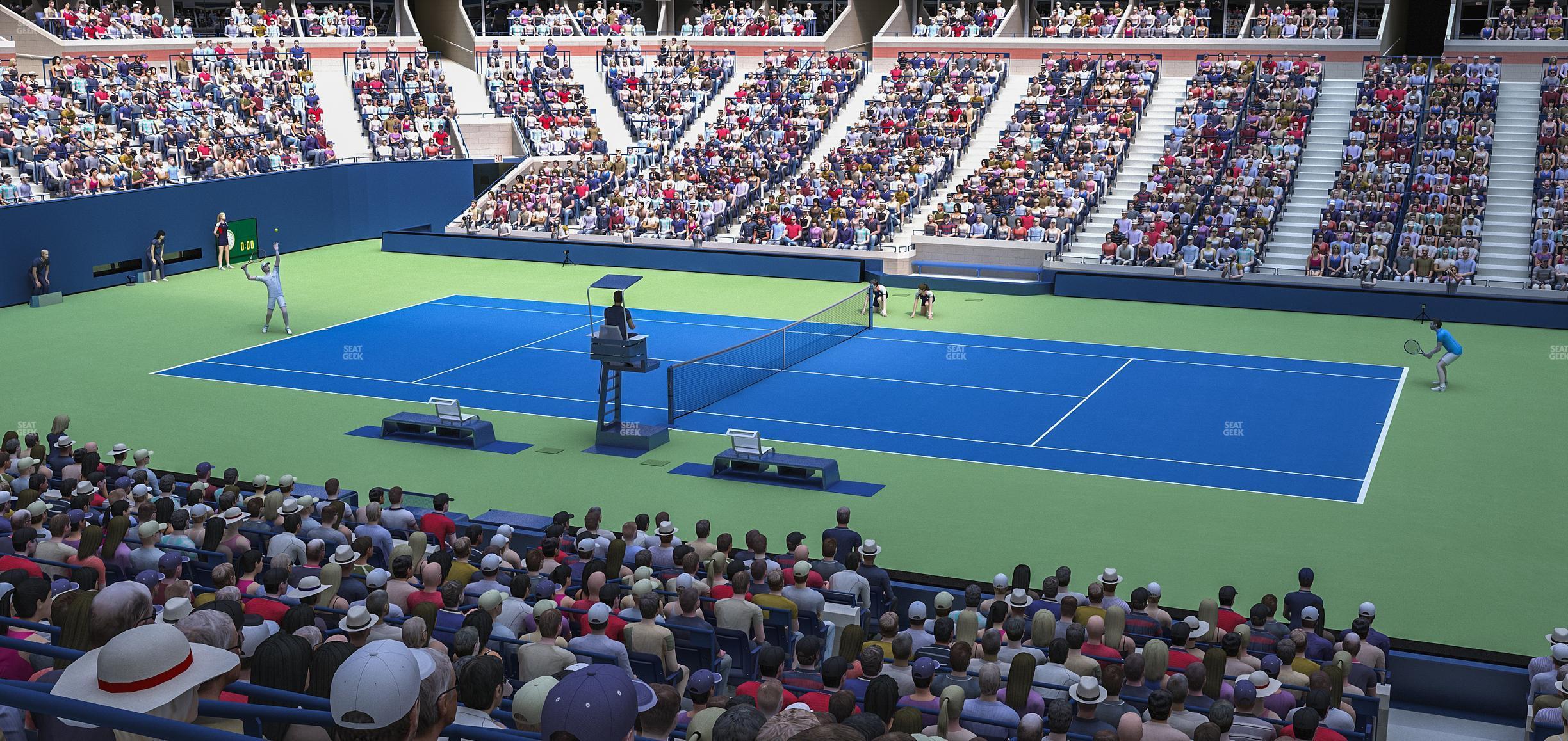 Seating view for Arthur Ashe Stadium Section Suite 137