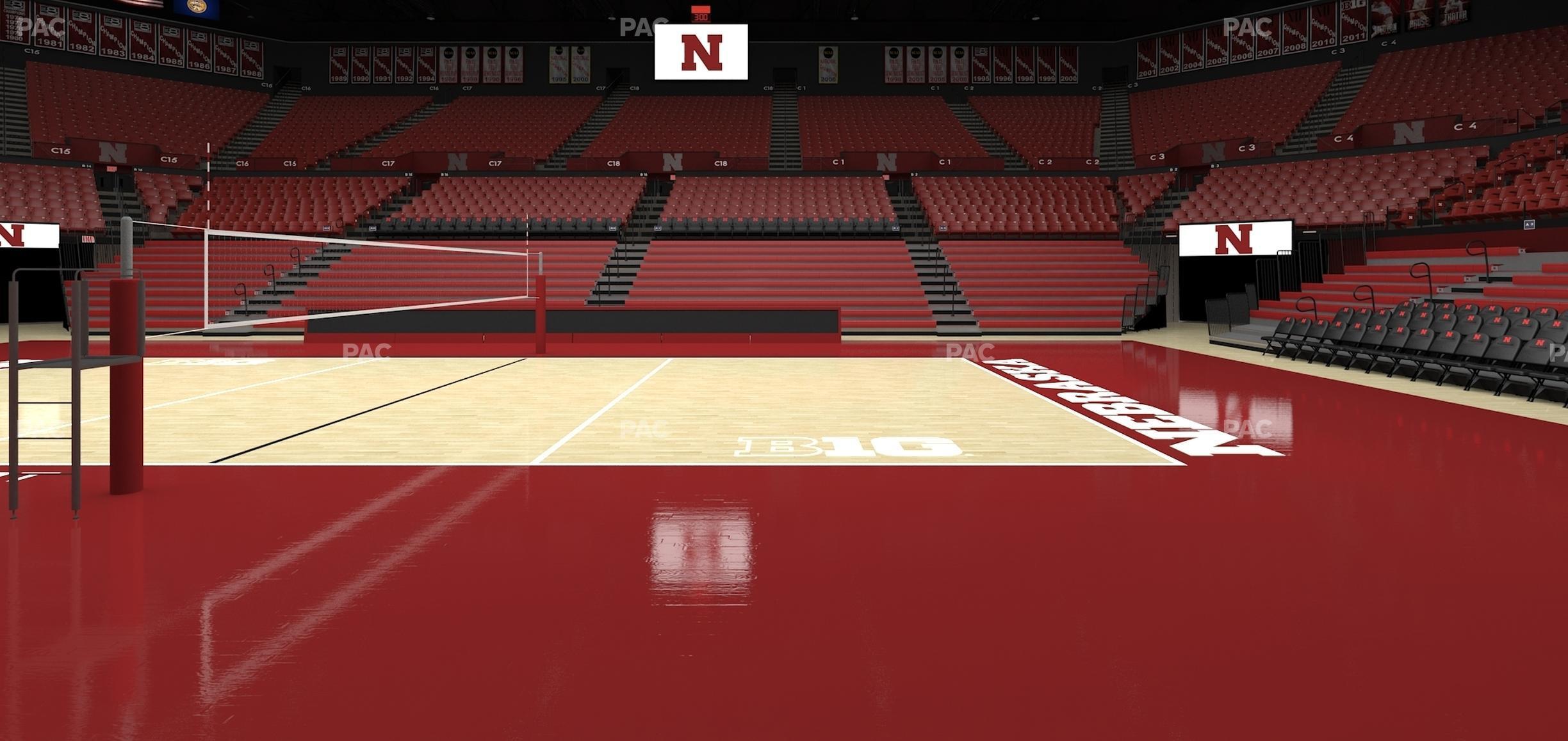 Seating view for Bob Devaney Sports Center Section A 7