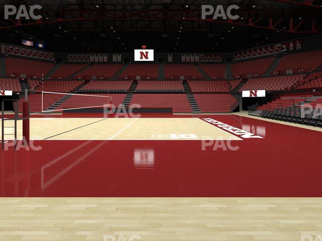 Seating view for Bob Devaney Sports Center Section A 7