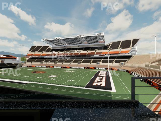 Seating view for Reser Stadium Section West Loge 10