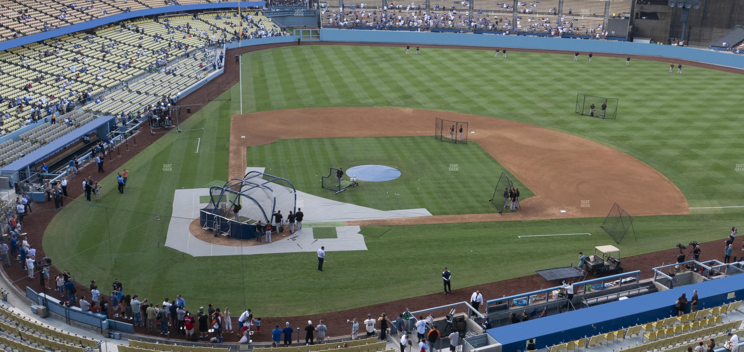 Seating view for Dodger Stadium Section 8 Rs