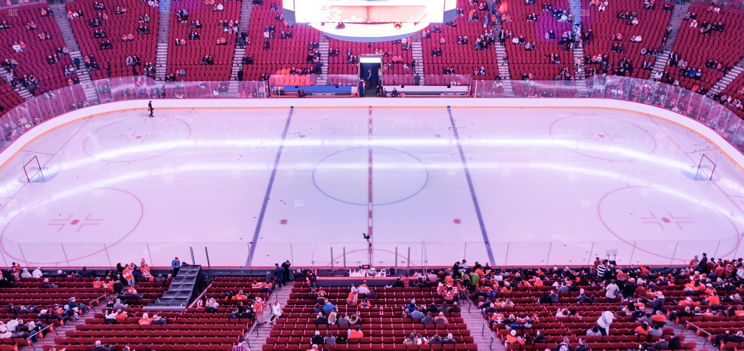 Seating view for Centre Bell Section 319