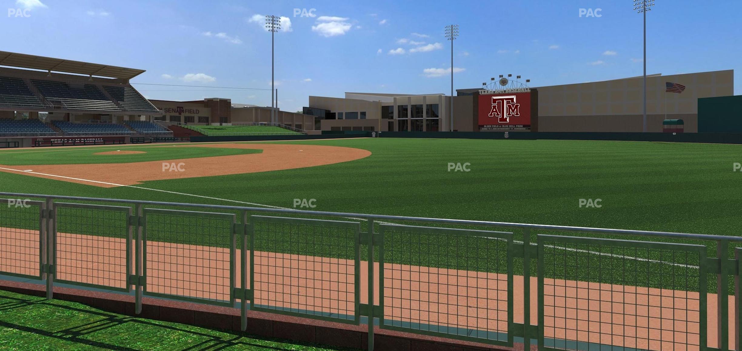 Seating view for Olsen Field at Blue Bell Park Section Ga Lawn