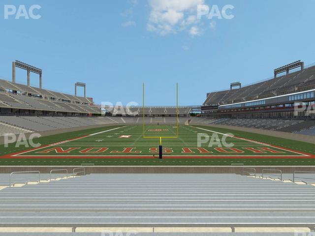 Seating view for TDECU Stadium Section 120