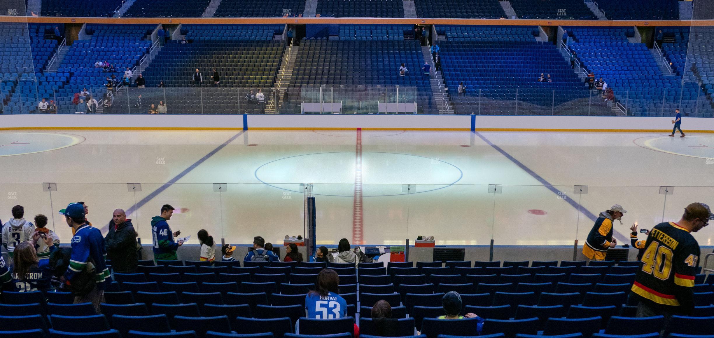 Seating view for KeyBank Center Section 105