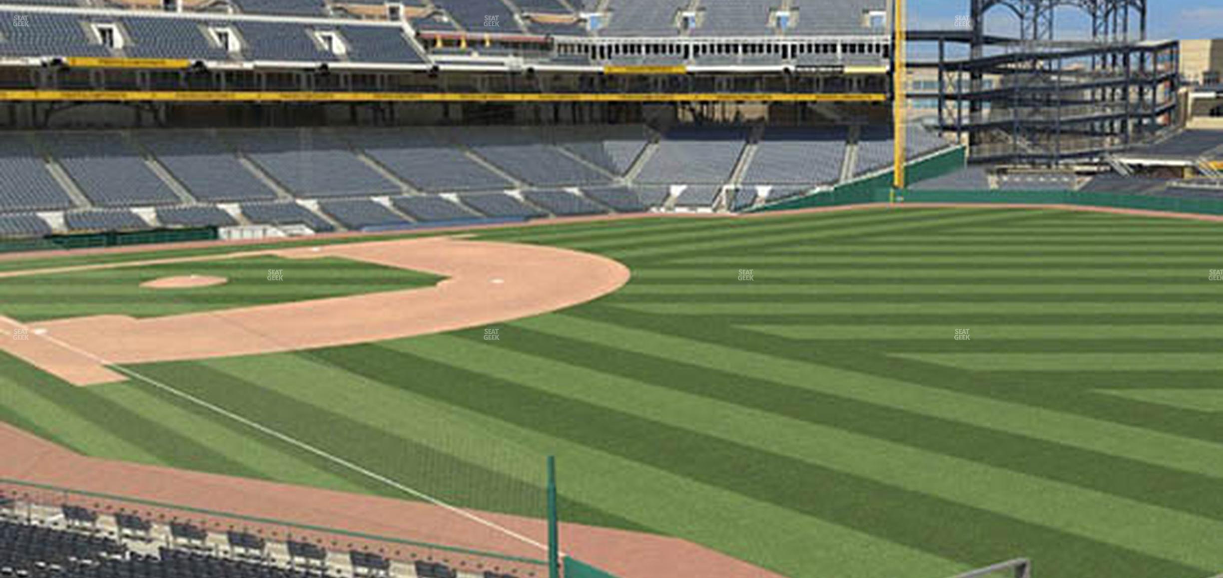 Seating view for PNC Park Section 147