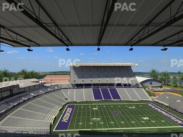 Seating view for Husky Stadium Section 308