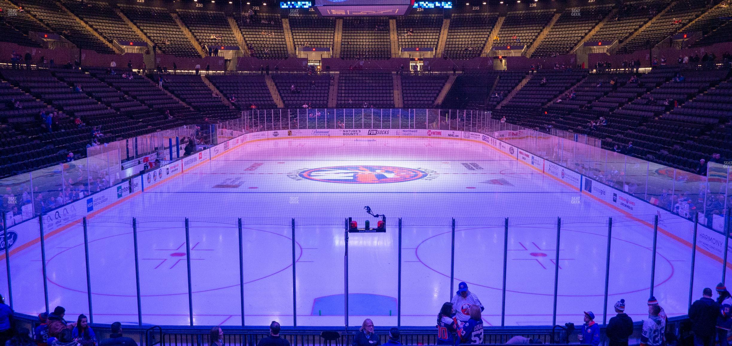 Seating view for Nassau Coliseum Section 110