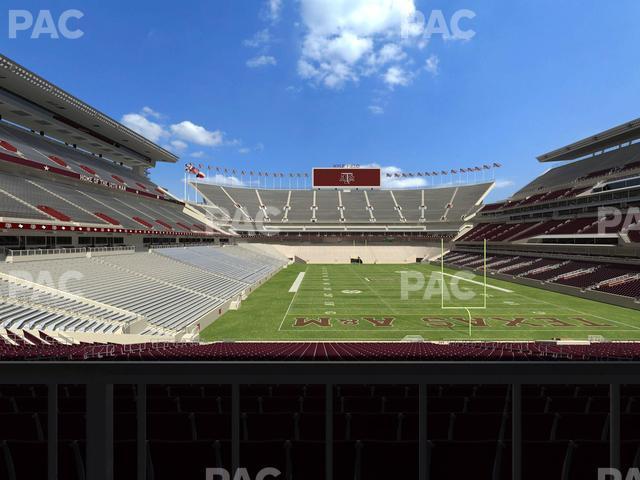 Seating view for Kyle Field Section 118