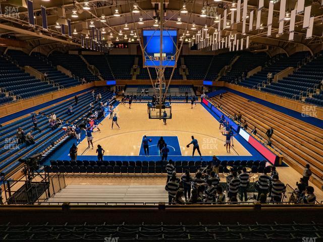 Seating view for Cameron Indoor Stadium Section 10