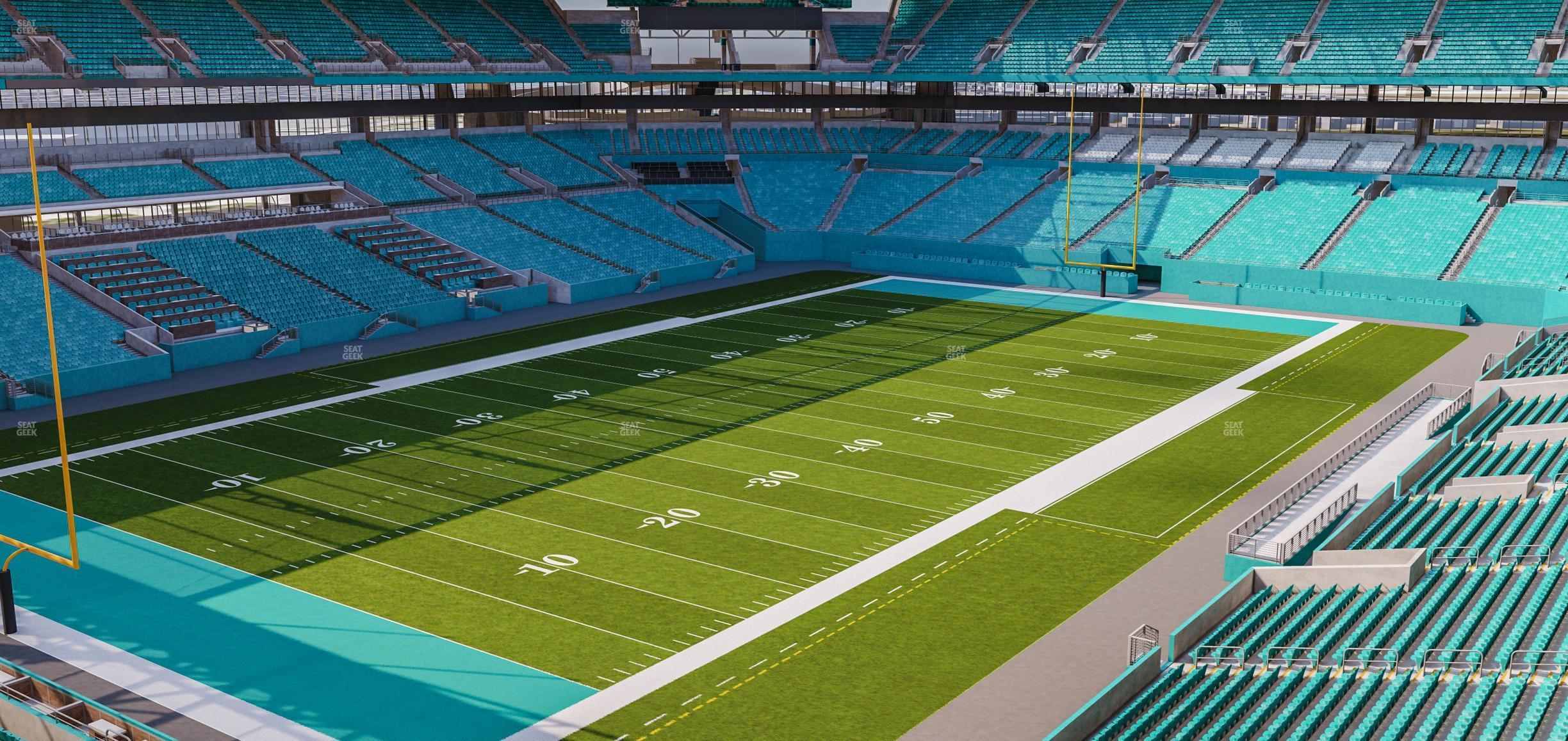 Seating view for Hard Rock Stadium Section 326