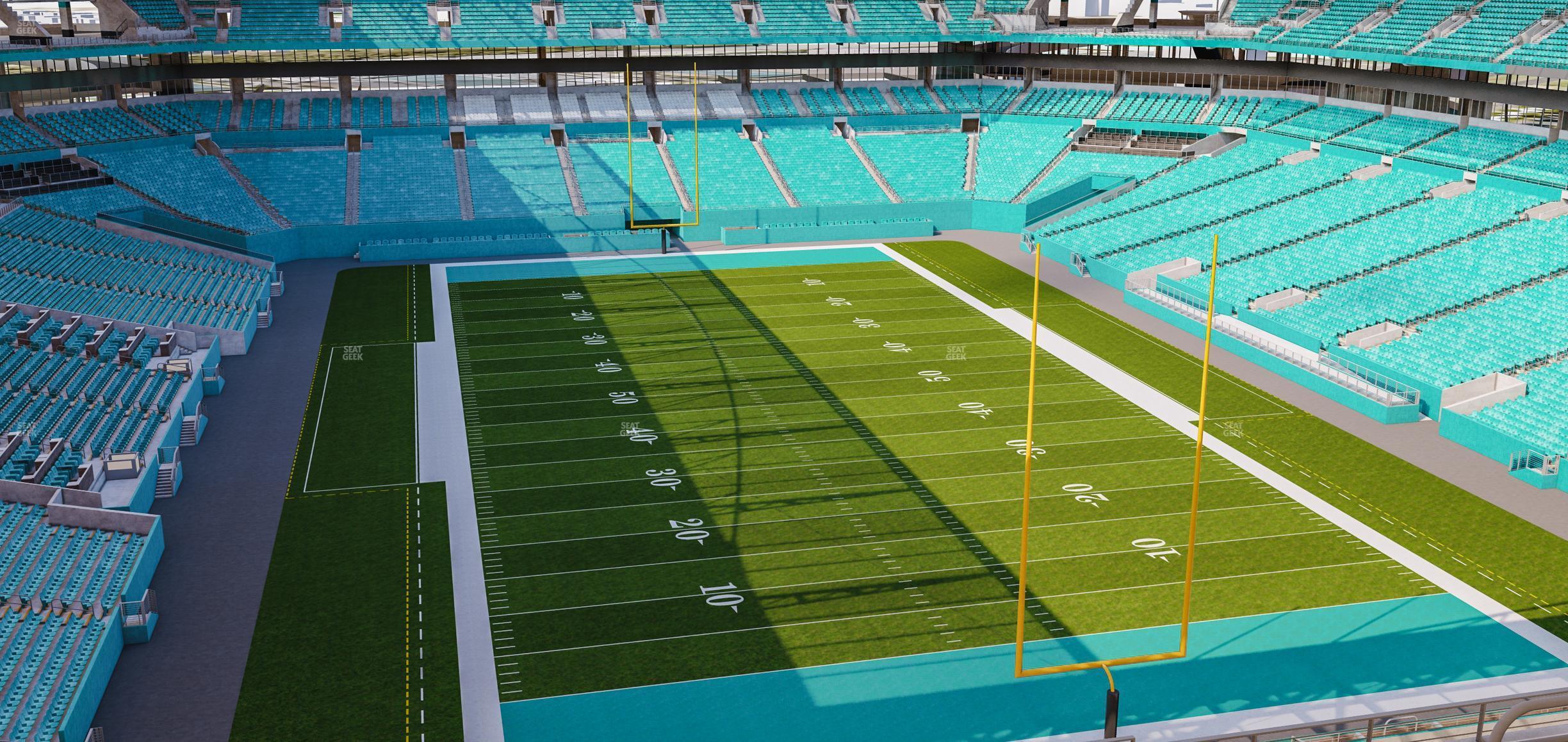 Seating view for Hard Rock Stadium Section 334