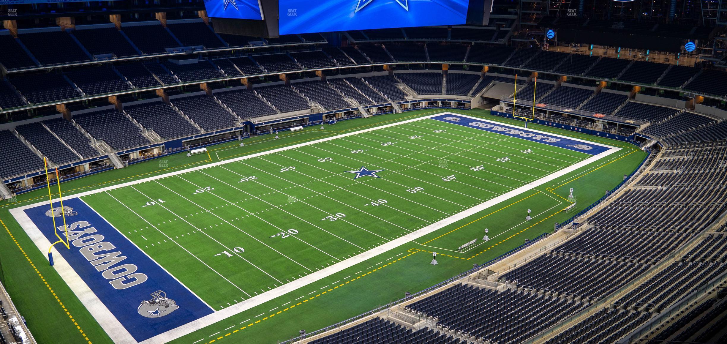 Seating view for AT&T Stadium Section Star Suite 647