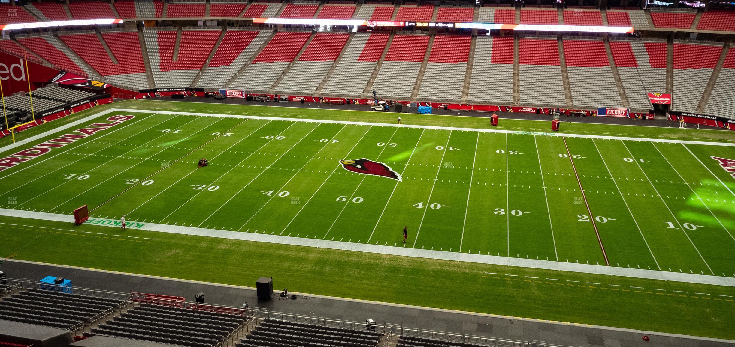 Seating view for State Farm Stadium Section Ring Of Honor 442