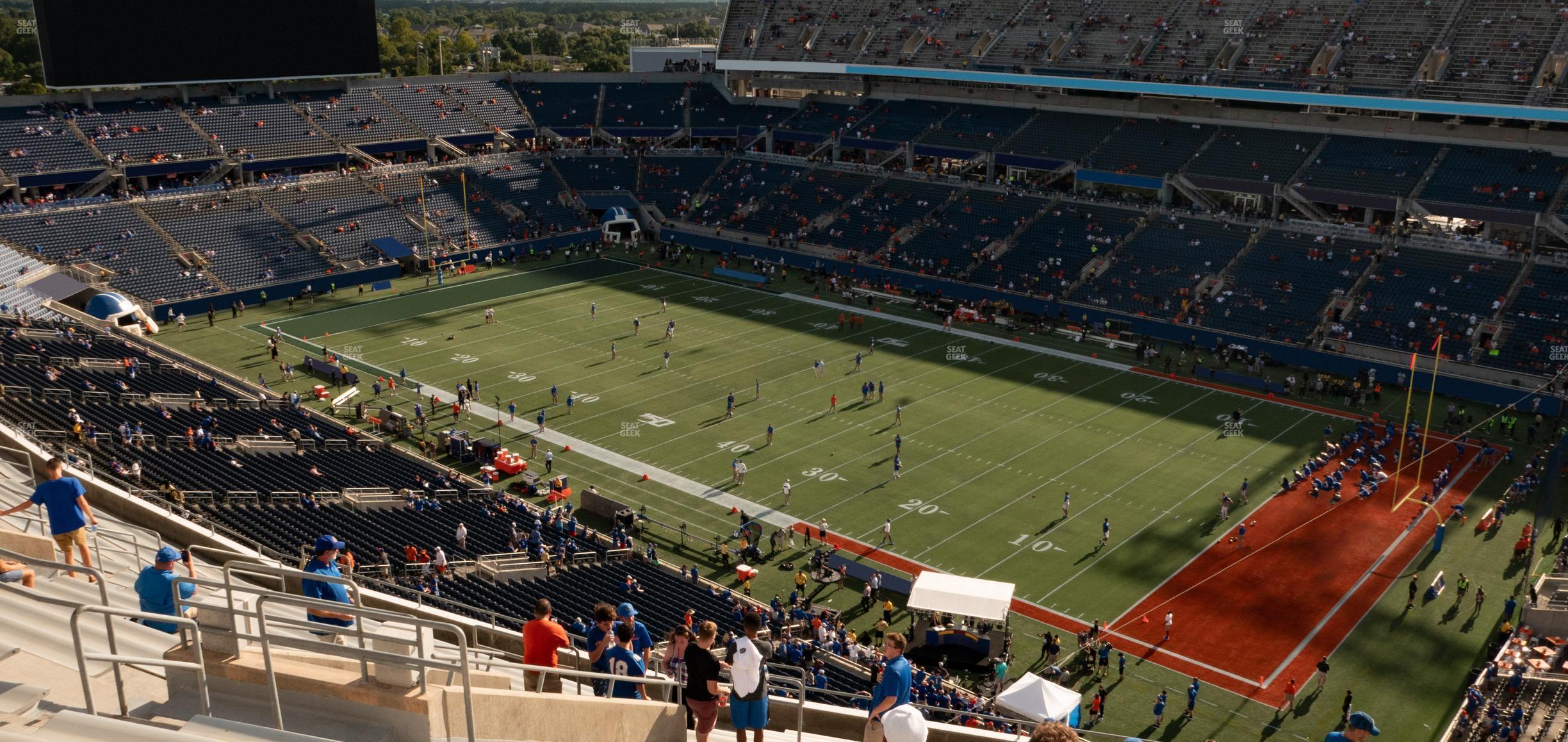 Seating view for Camping World Stadium Section 202