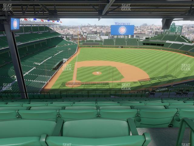 Seating view for Wrigley Field Section 422 Right