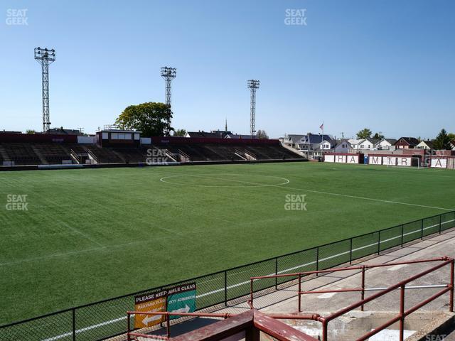 Seating view for Keyworth Stadium Section Party Deck 1