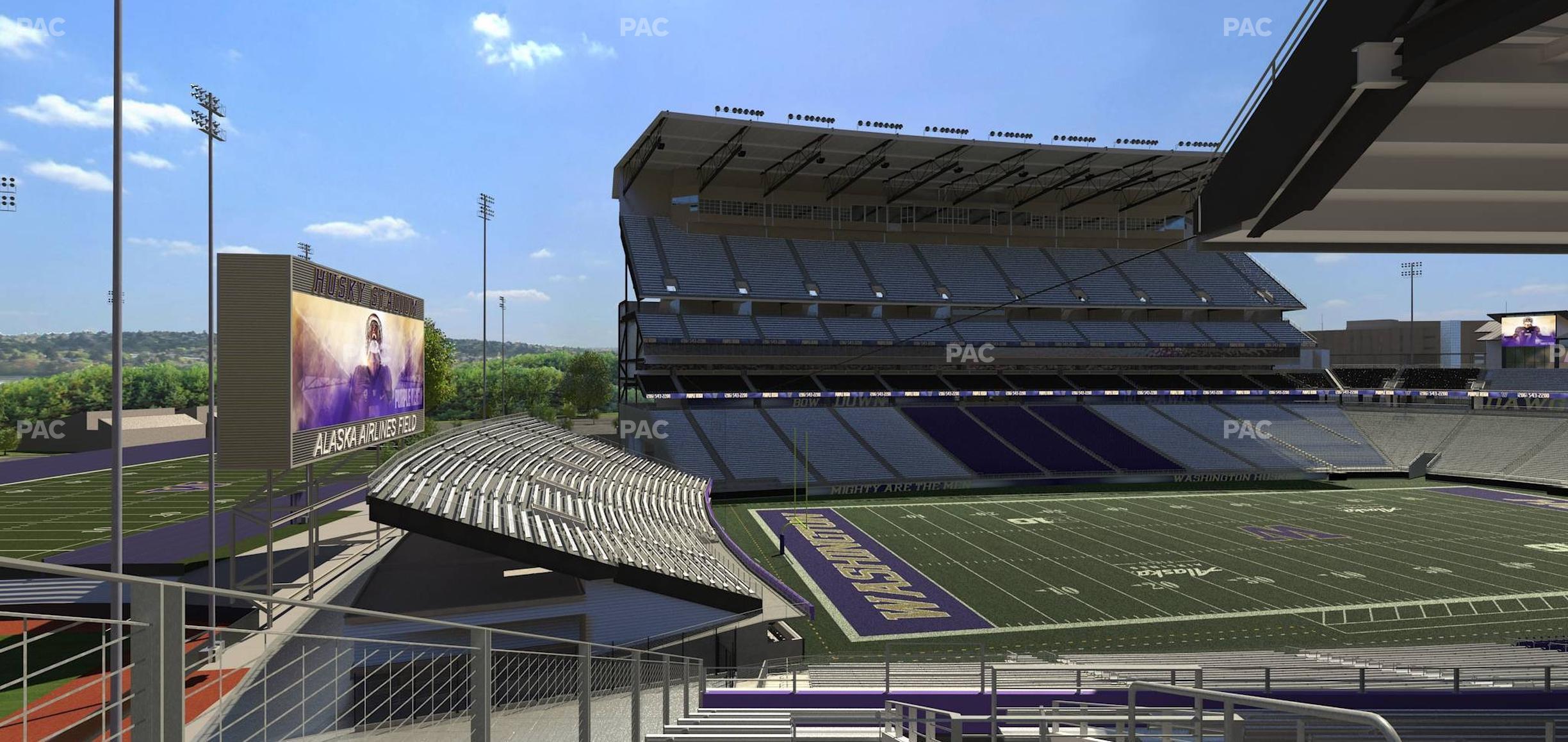 Seating view for Husky Stadium Section 234