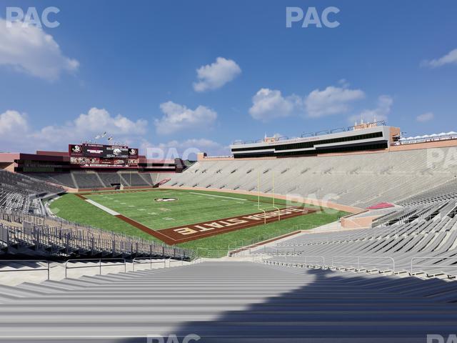 Seating view for Doak Campbell Stadium Section 123