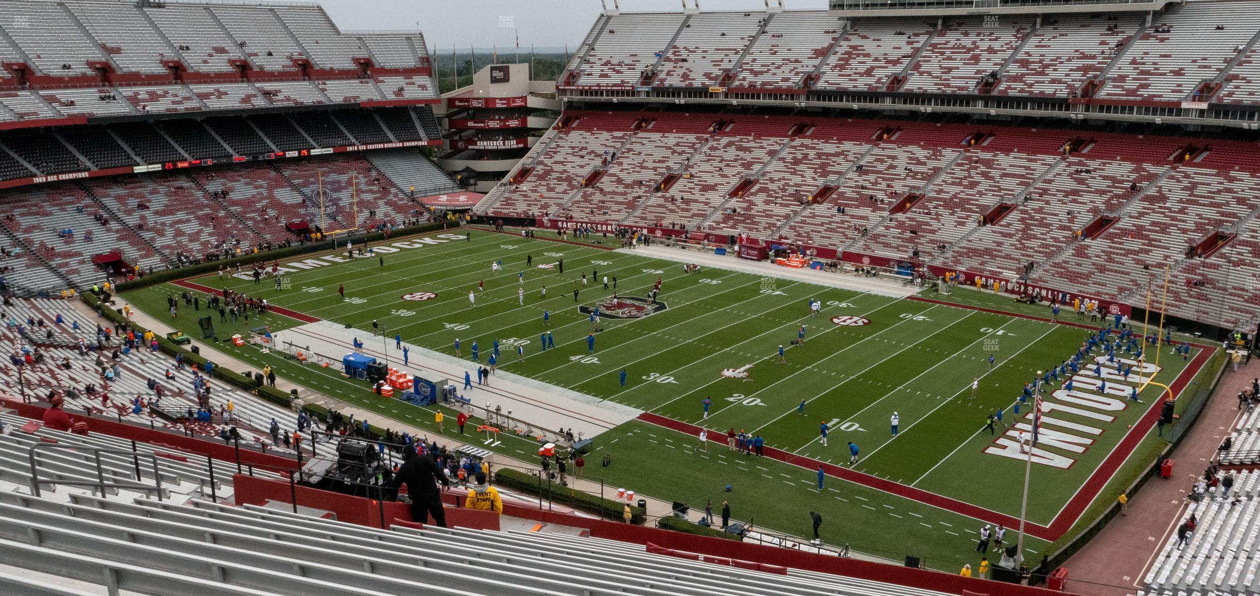 Seating view for Williams Brice Stadium Section 509