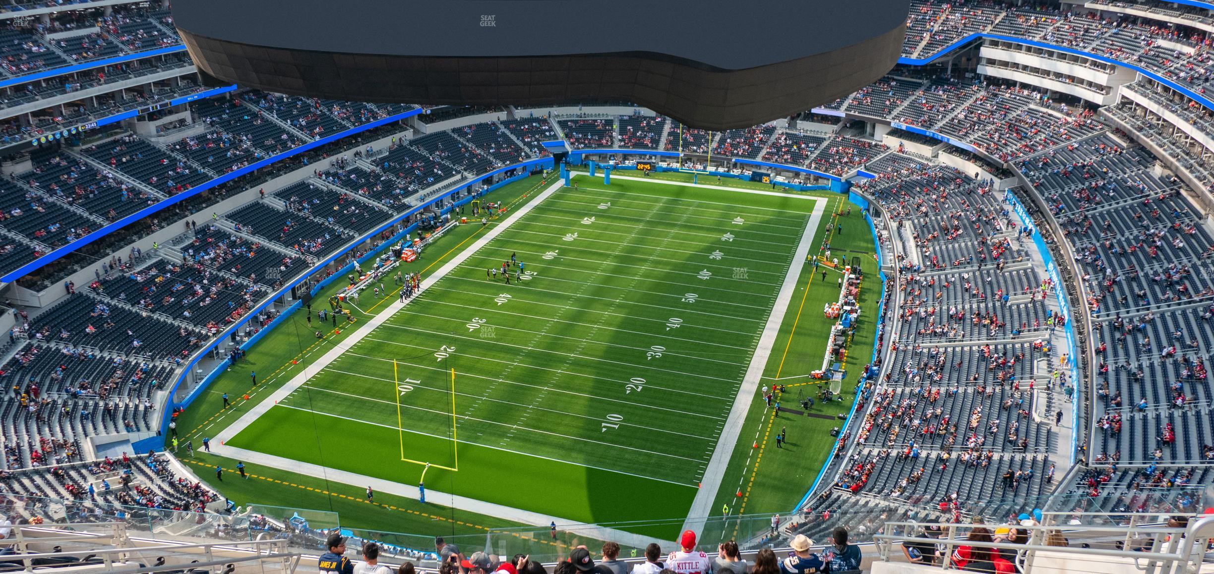 Seating view for SoFi Stadium Section 527