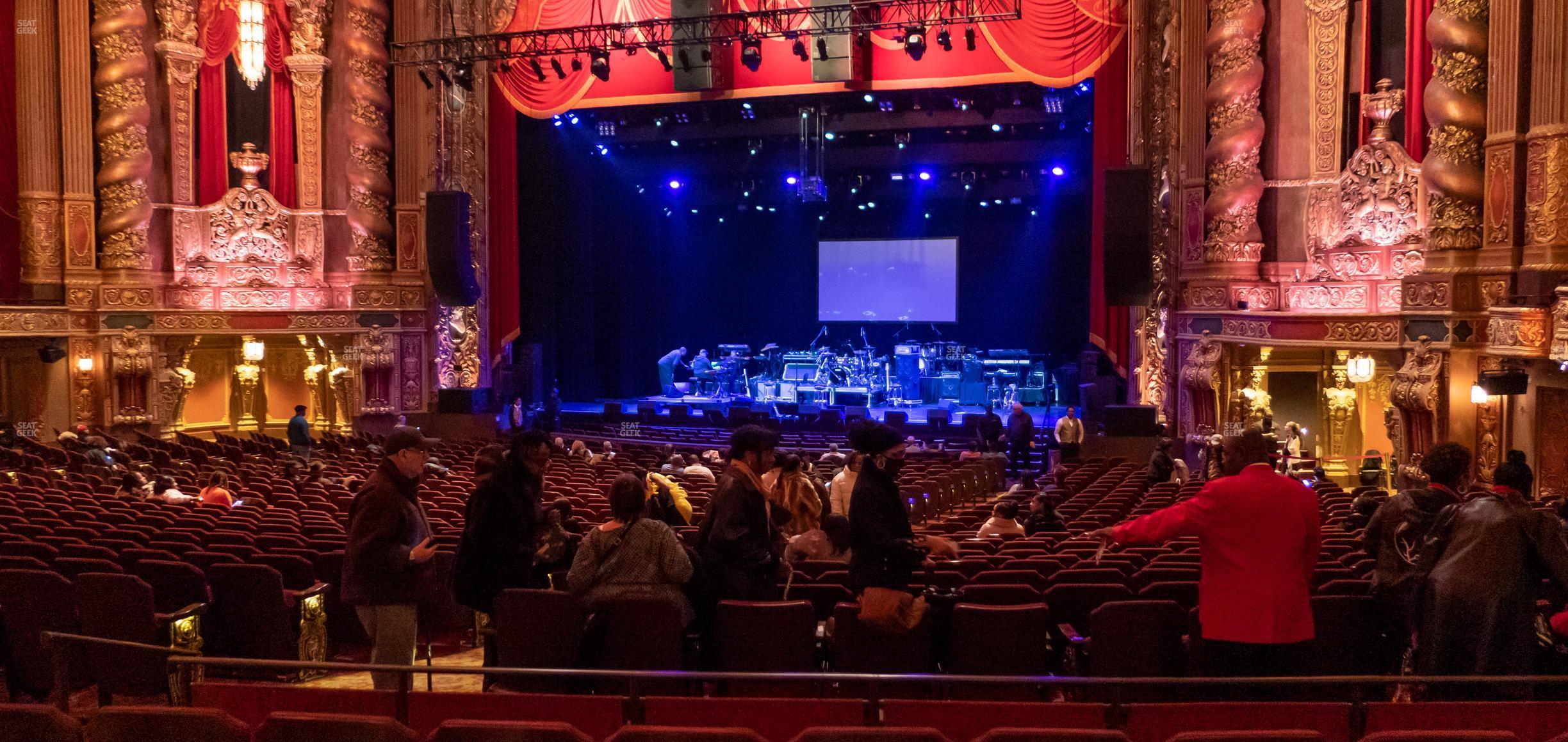 Seating view for Radio City Music Hall Section Orchestra 7