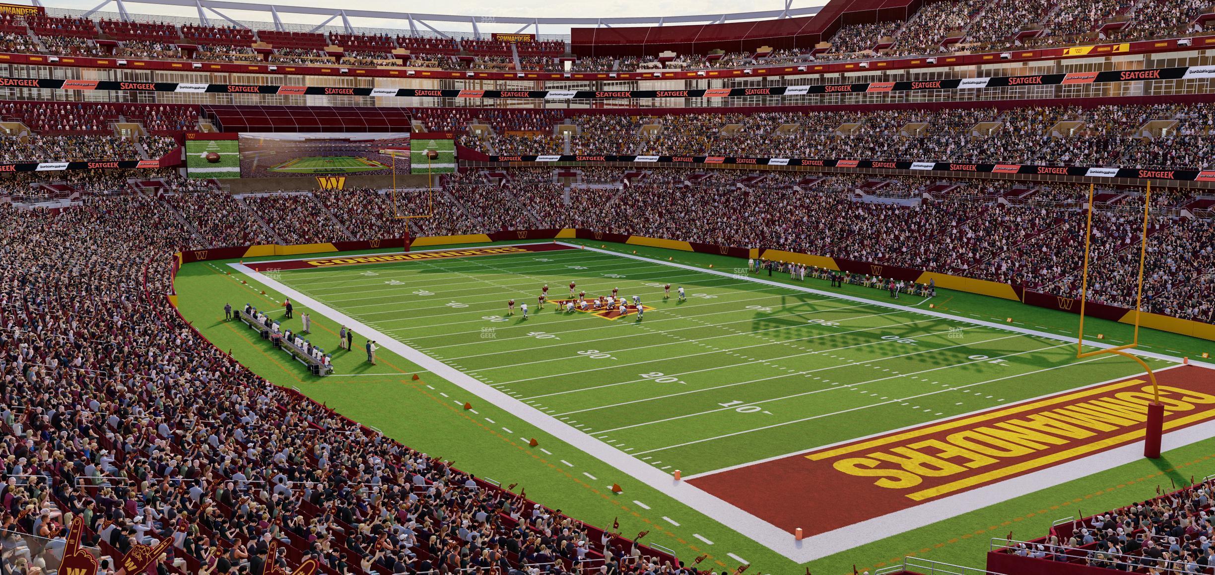 Seating view for Northwest Stadium Section 315