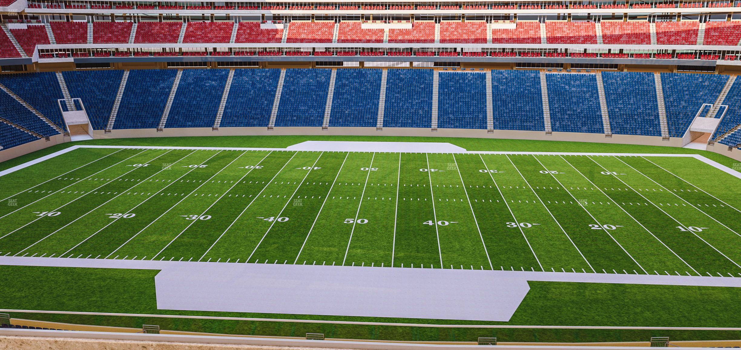 Seating view for NRG Stadium Section 337