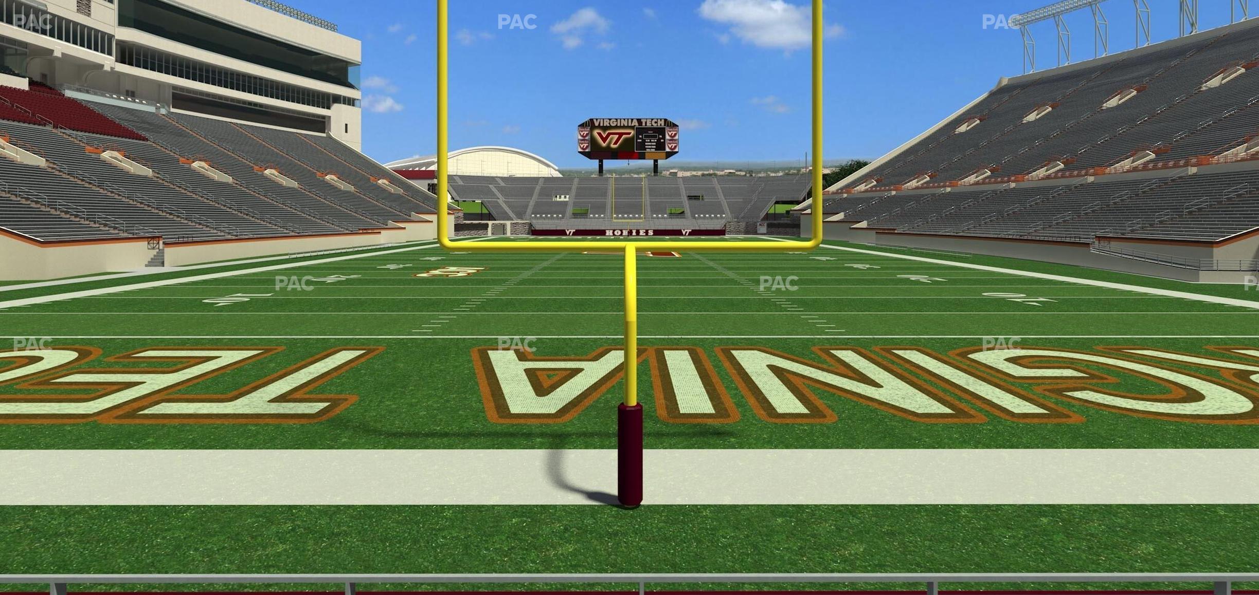 Seating view for Lane Stadium Section 103