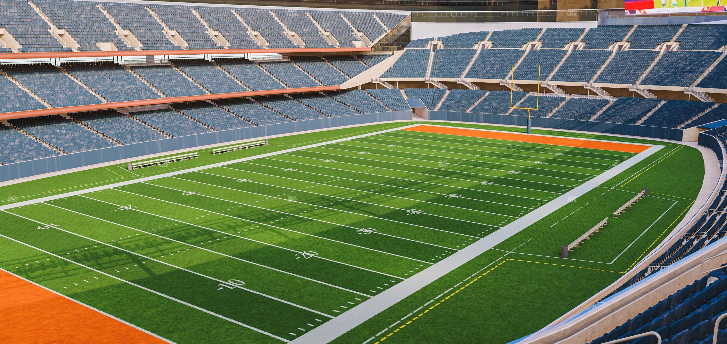 Seating view for Soldier Field Section 344