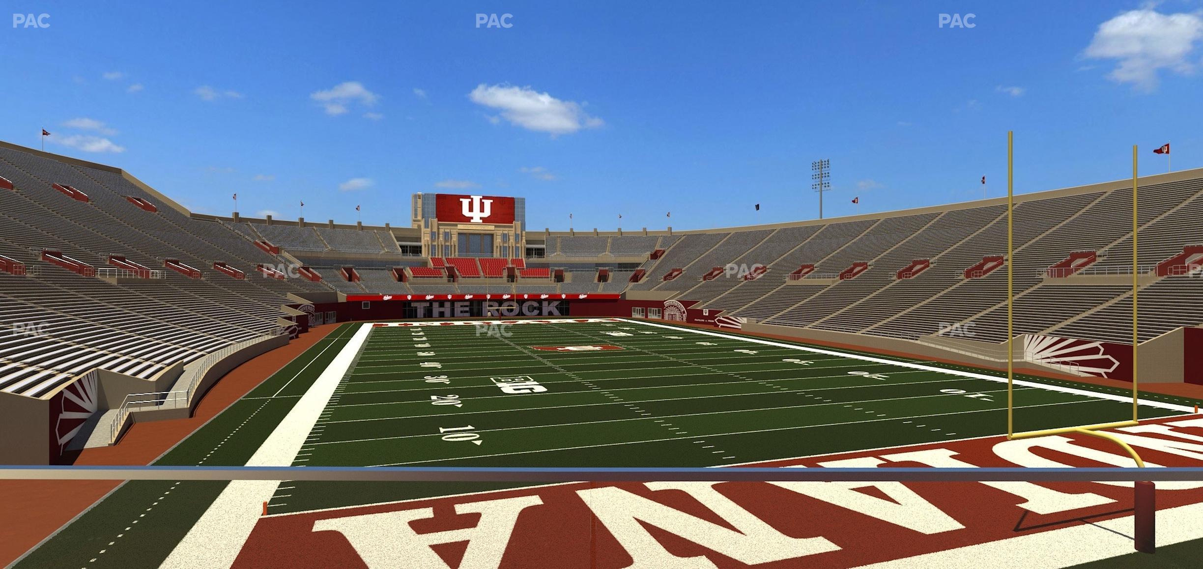 Seating view for Memorial Stadium - Indiana Section Suite 39