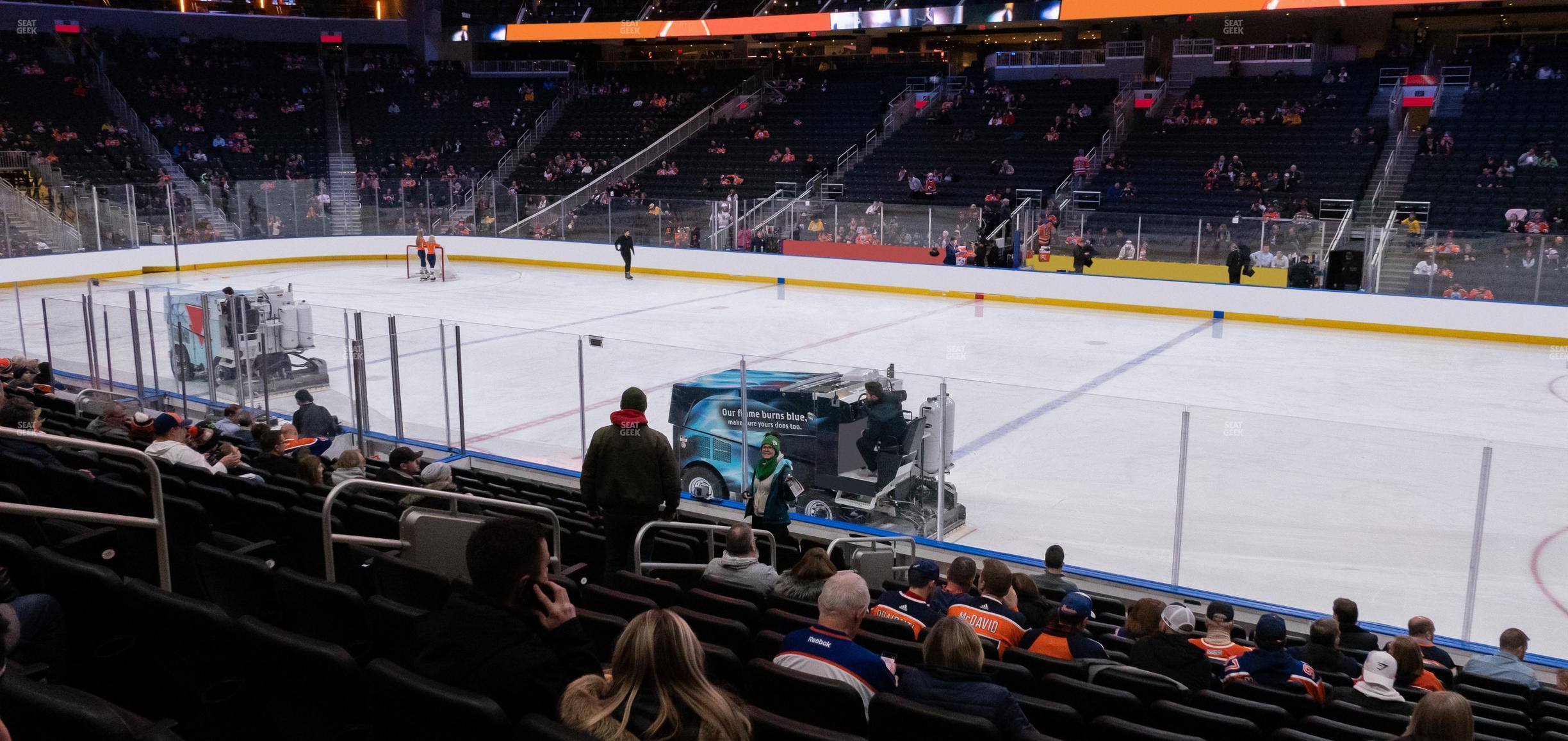 Seating view for Rogers Place Section 118