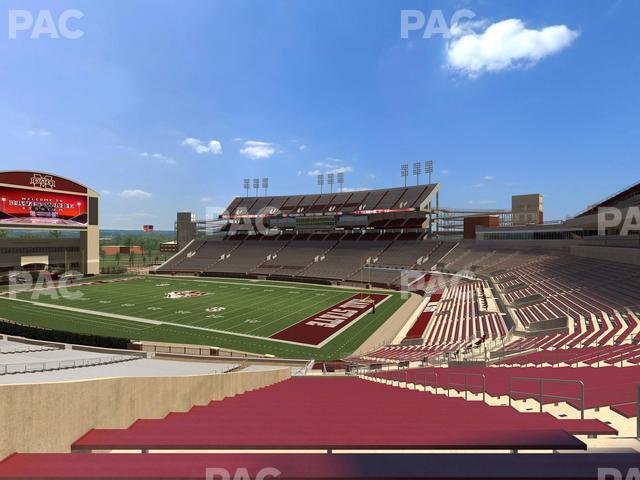 Seating view for Davis Wade Stadium Section State Level Suite 15