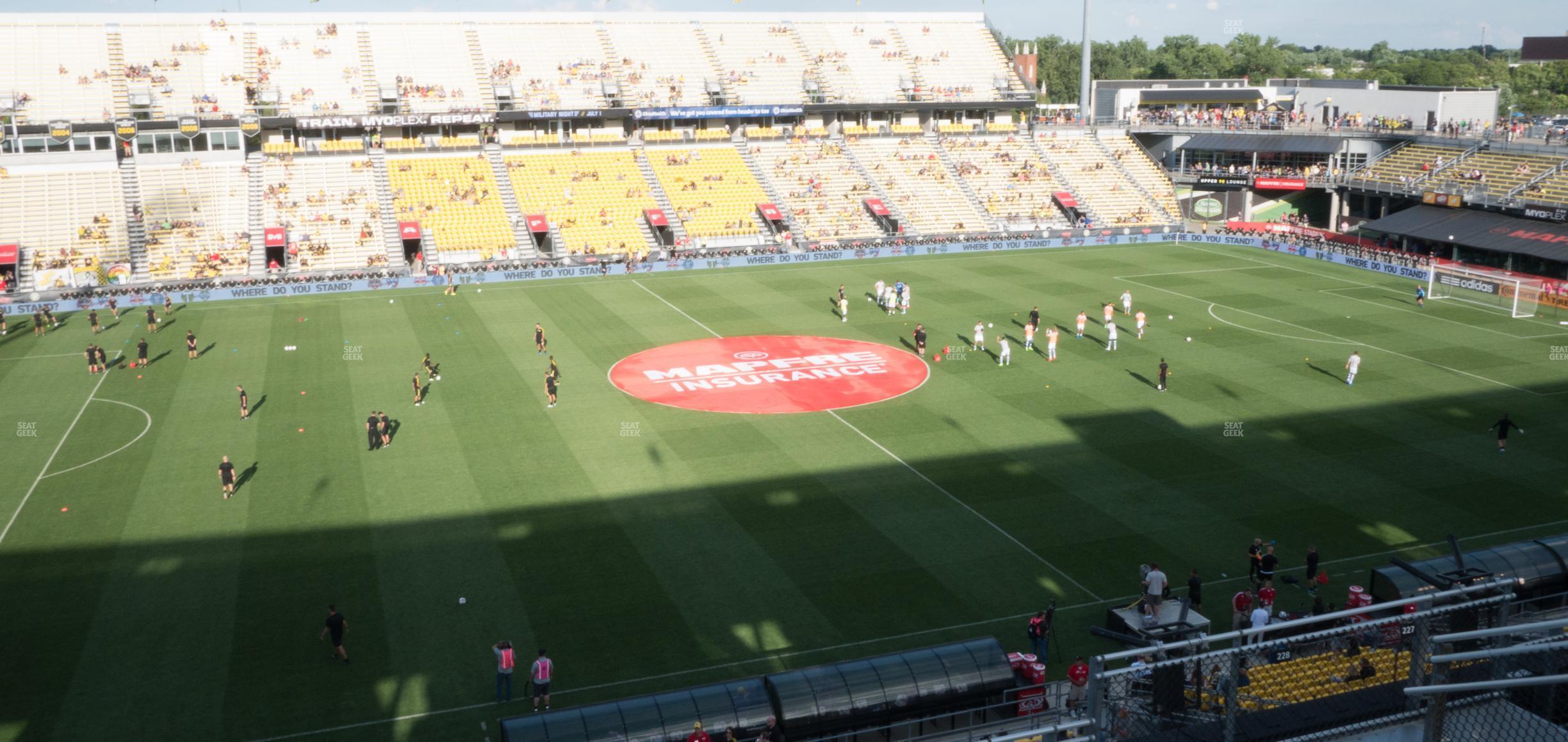 Seating view for Historic Crew Stadium Section 228