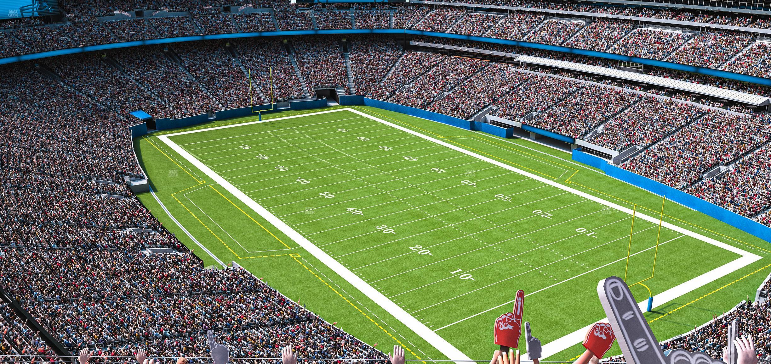 Seating view for MetLife Stadium Section 306