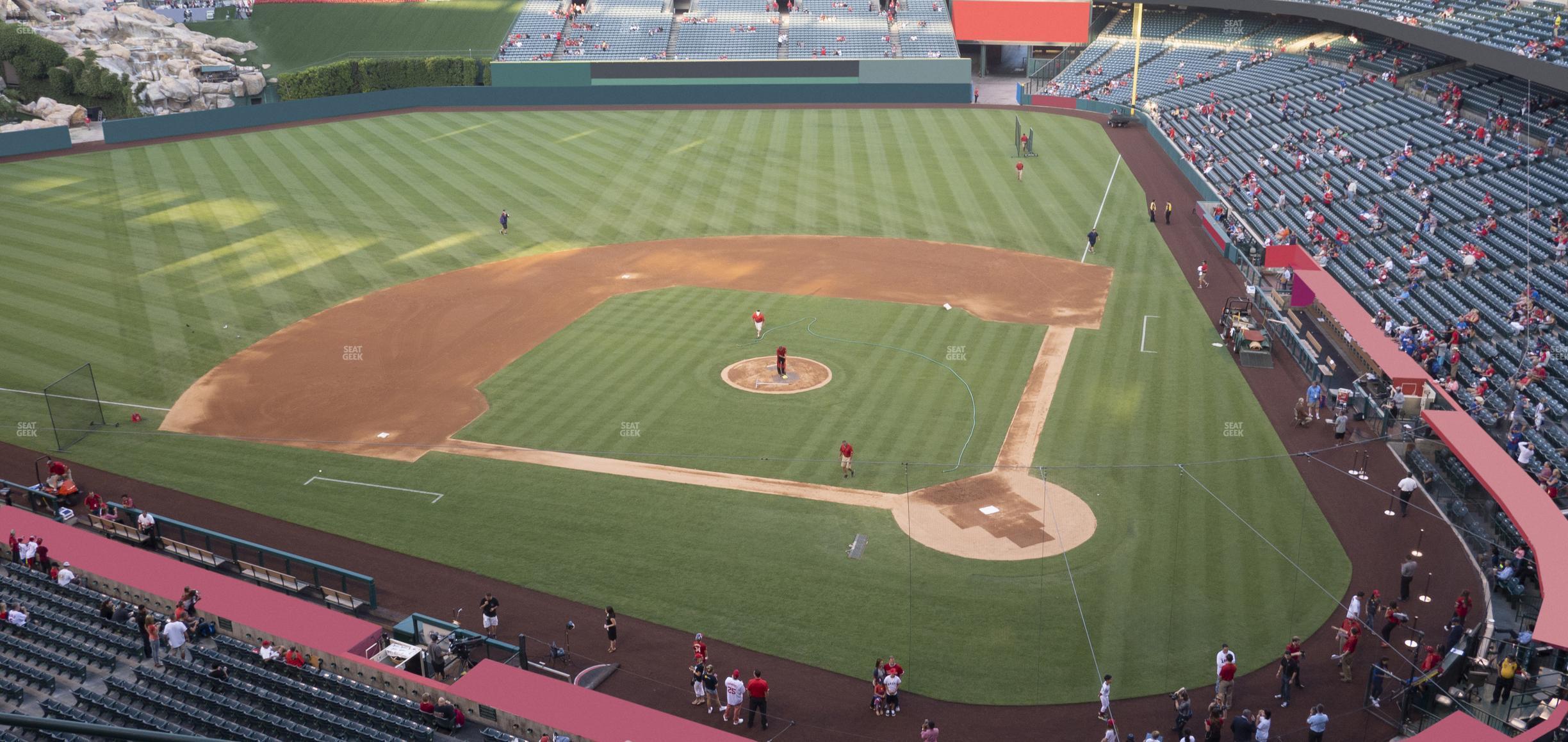 Seating view for Angel Stadium of Anaheim Section 415