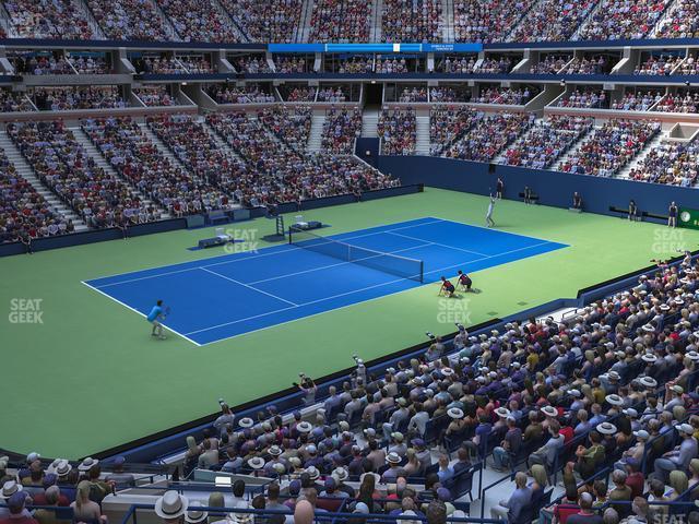 Seating view for Arthur Ashe Stadium Section Suite 207