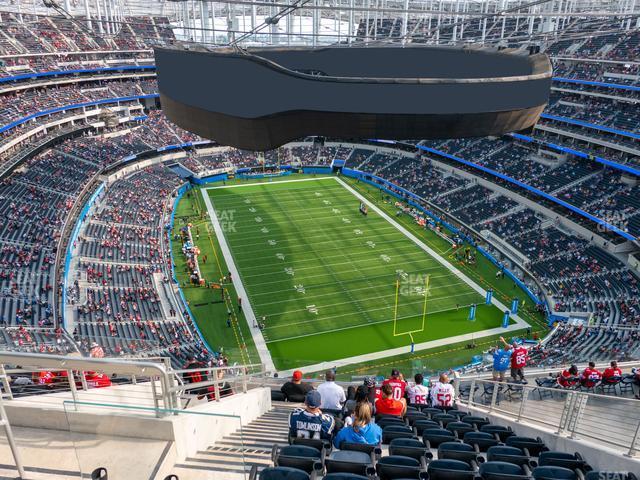 Seating view for SoFi Stadium Section 553