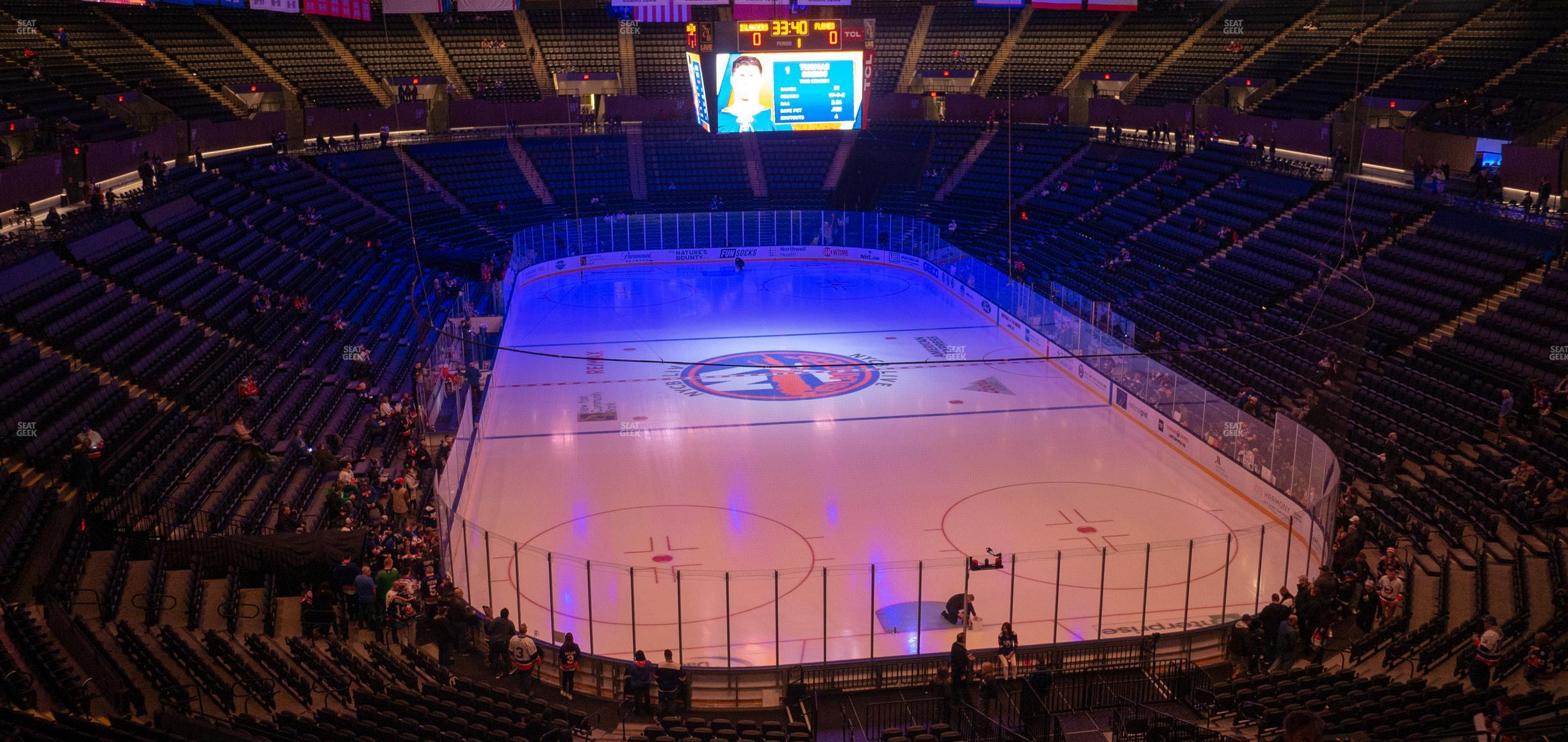 Seating view for Nassau Coliseum Section 214