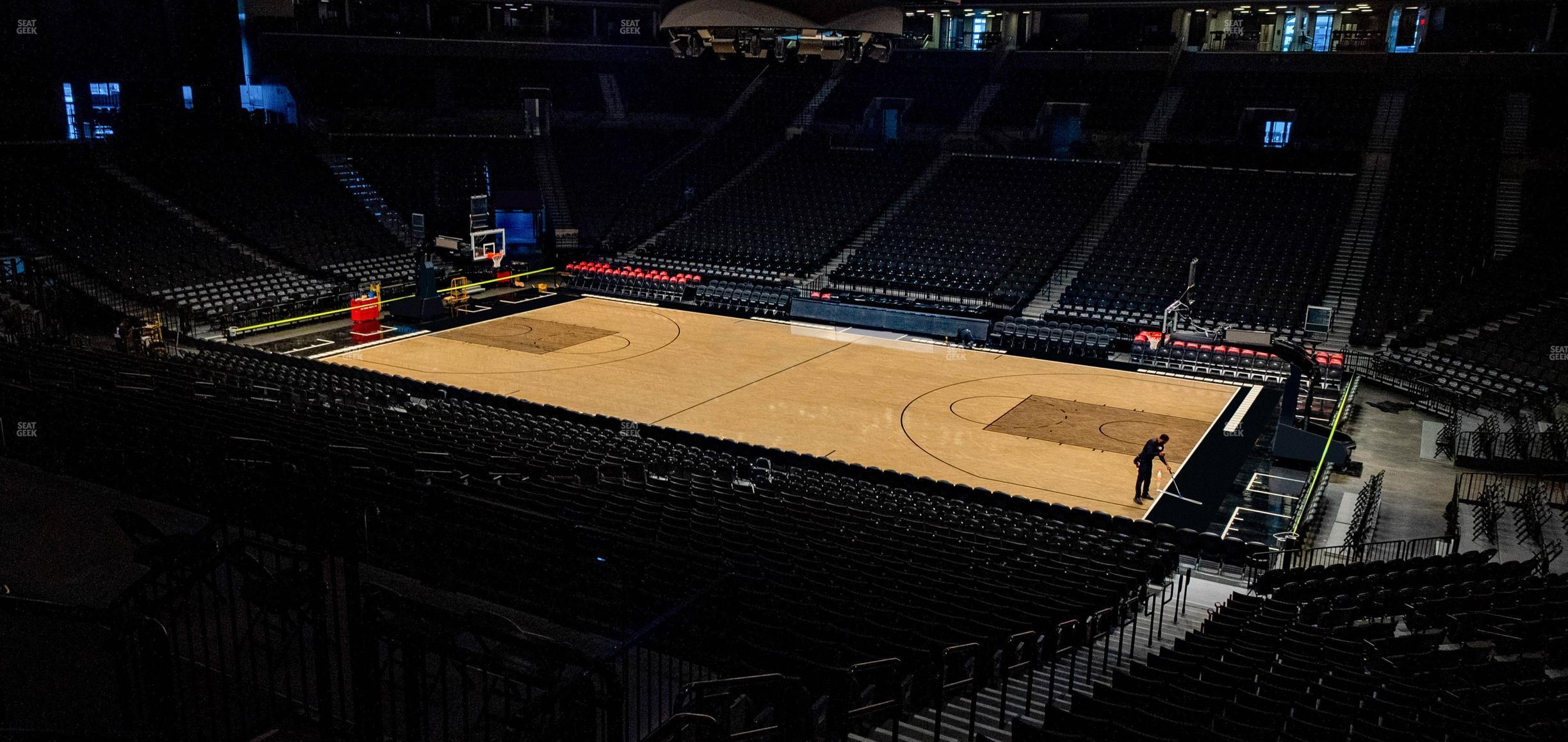 Seating view for Barclays Center Section 122