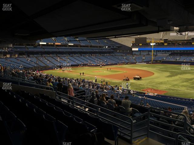 Seating view for Tropicana Field Section 130