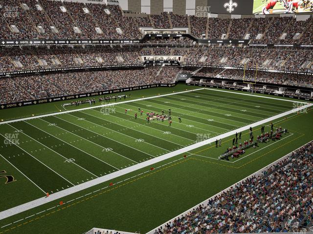 Seating view for Caesars Superdome Section Suite 428