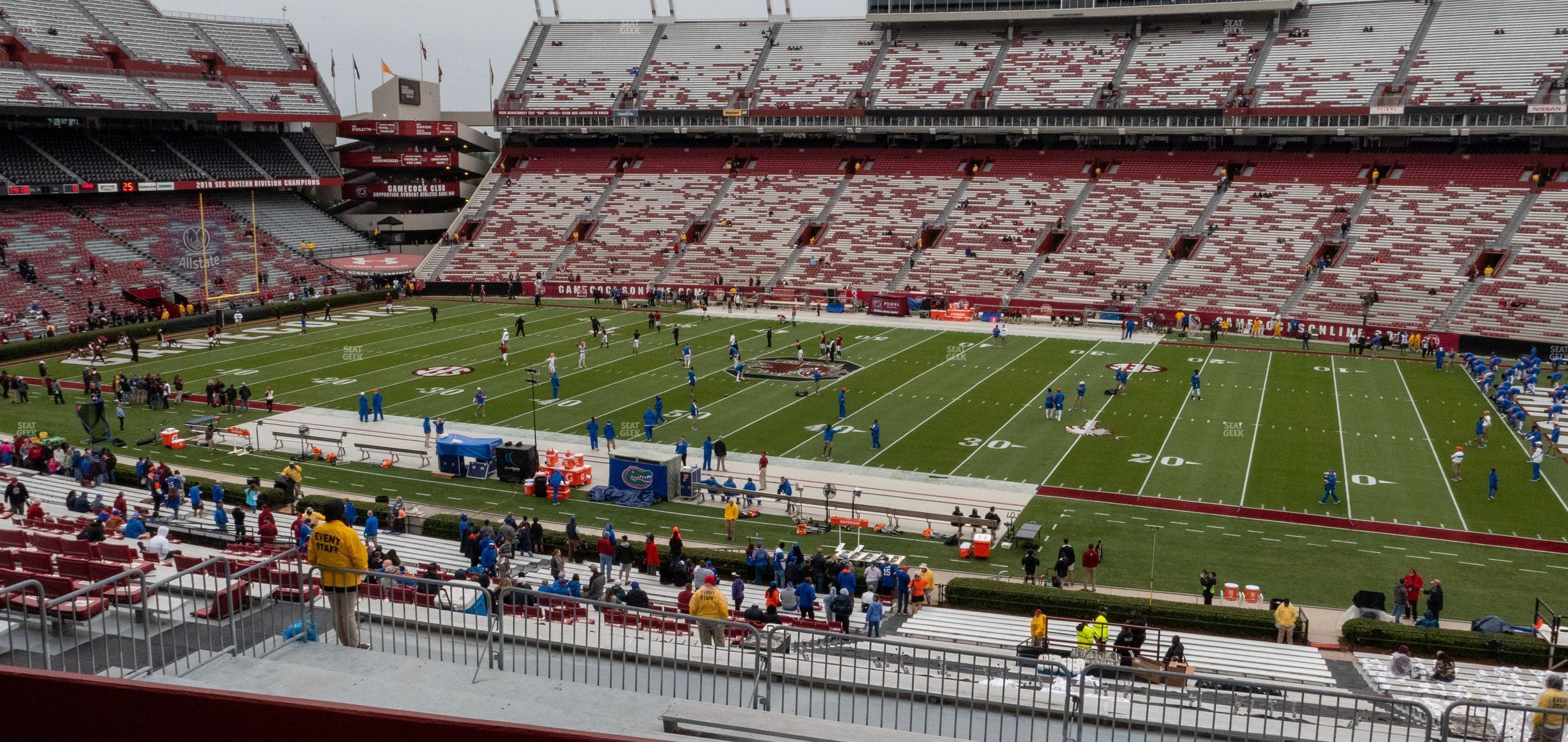 Seating view for Williams Brice Stadium Section 409