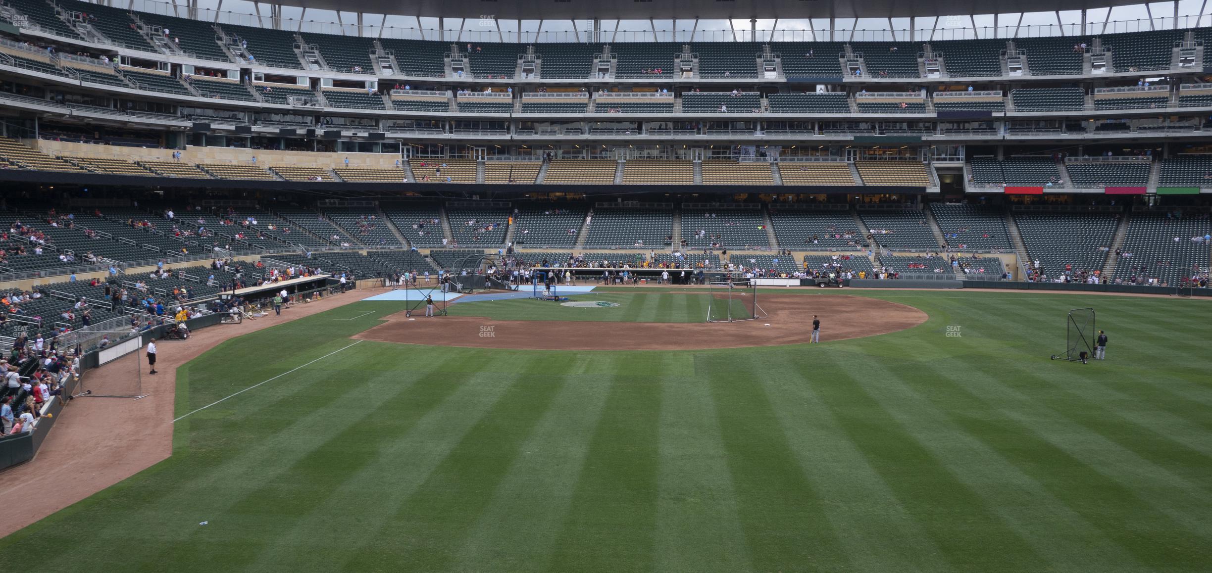 Seating view for Target Field Section 137