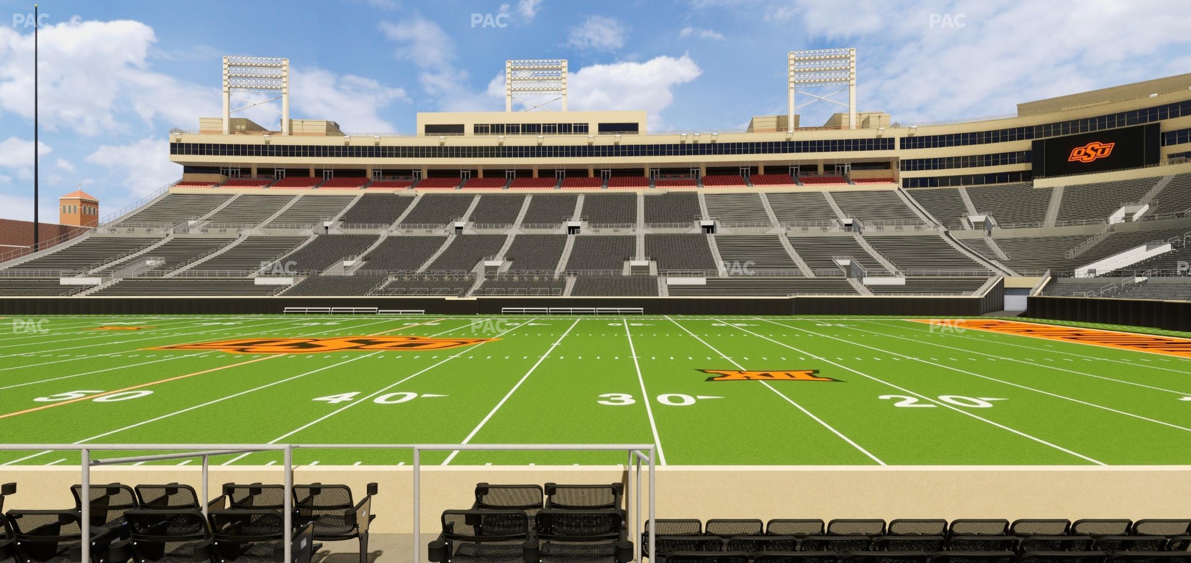 Seating view for Boone Pickens Stadium Section 36