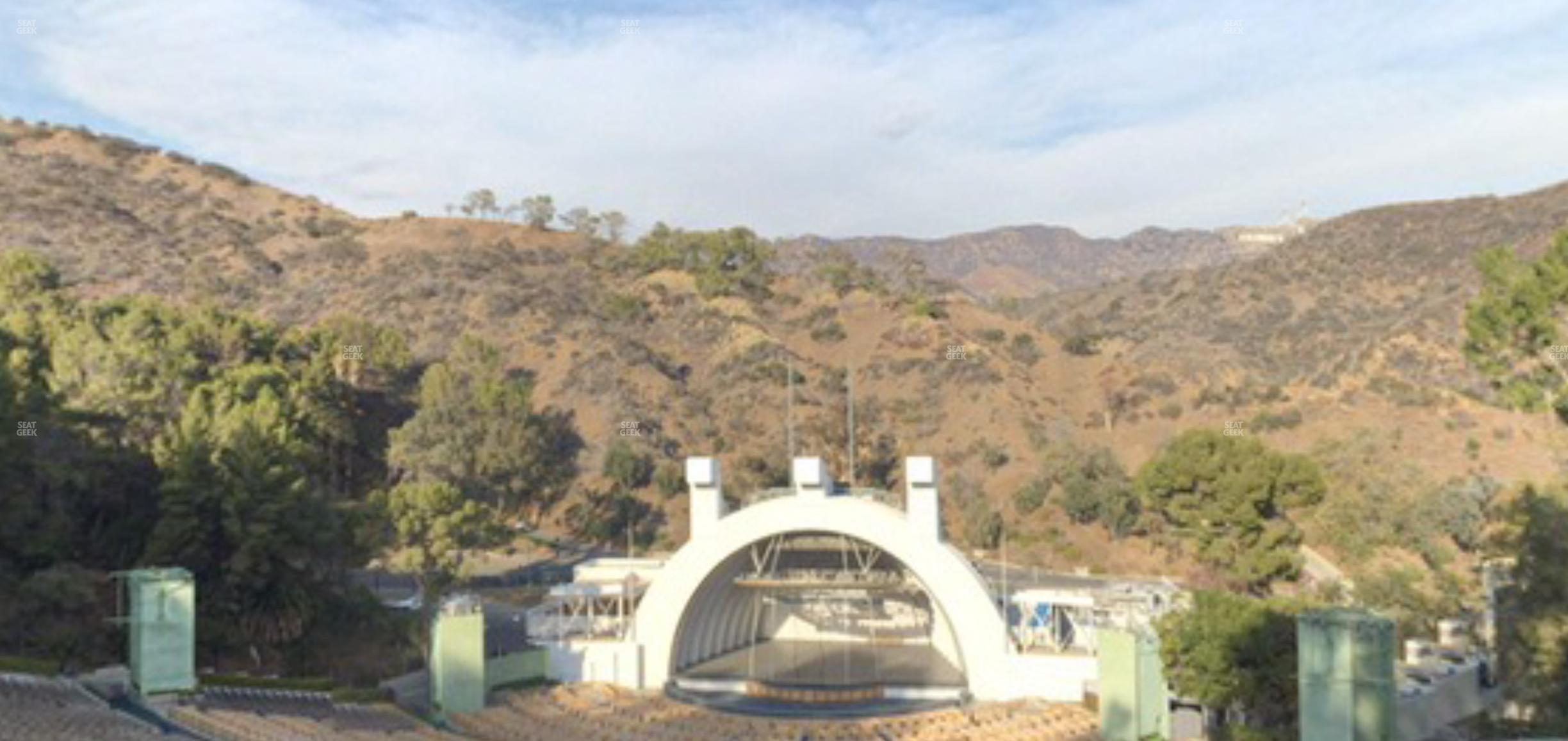 Seating view for Hollywood Bowl Section V 1