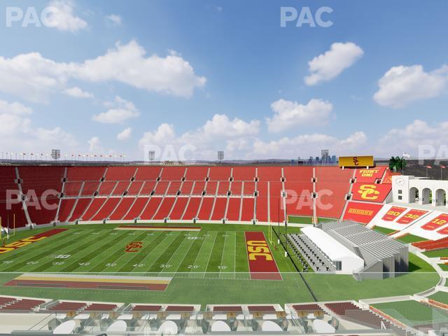 Seating view for Los Angeles Memorial Coliseum Section Suite 503