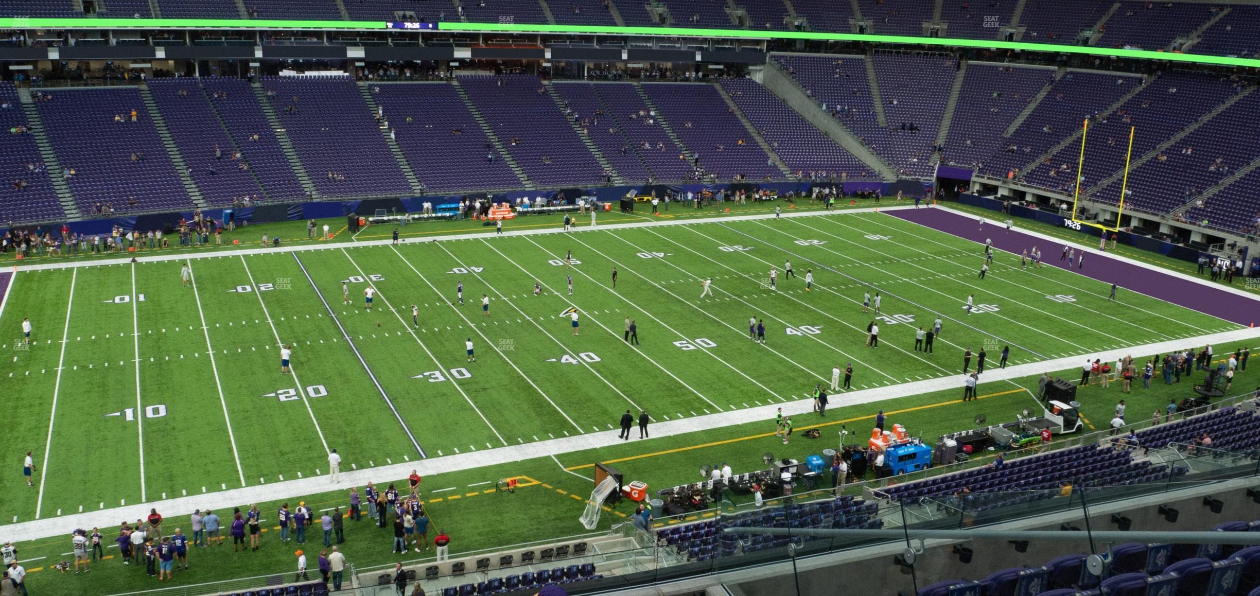 Seating view for U.S. Bank Stadium Section 237